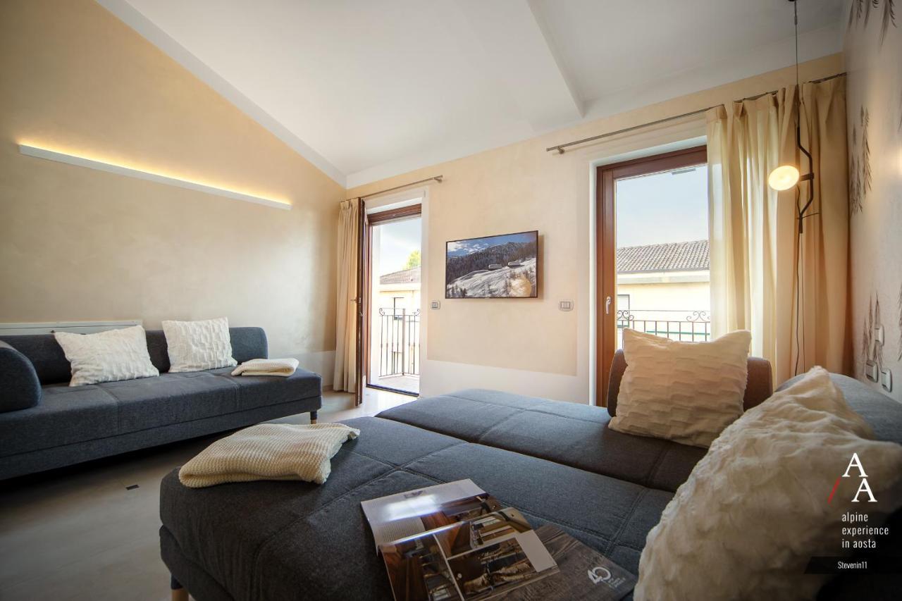 Alp Apartments Ski & Bike - Stevenin11 อาออสตา ภายนอก รูปภาพ