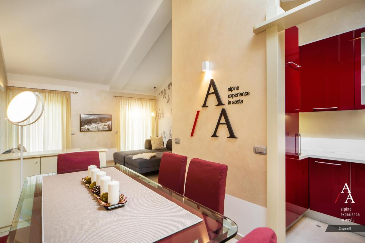Alp Apartments Ski & Bike - Stevenin11 อาออสตา ภายนอก รูปภาพ