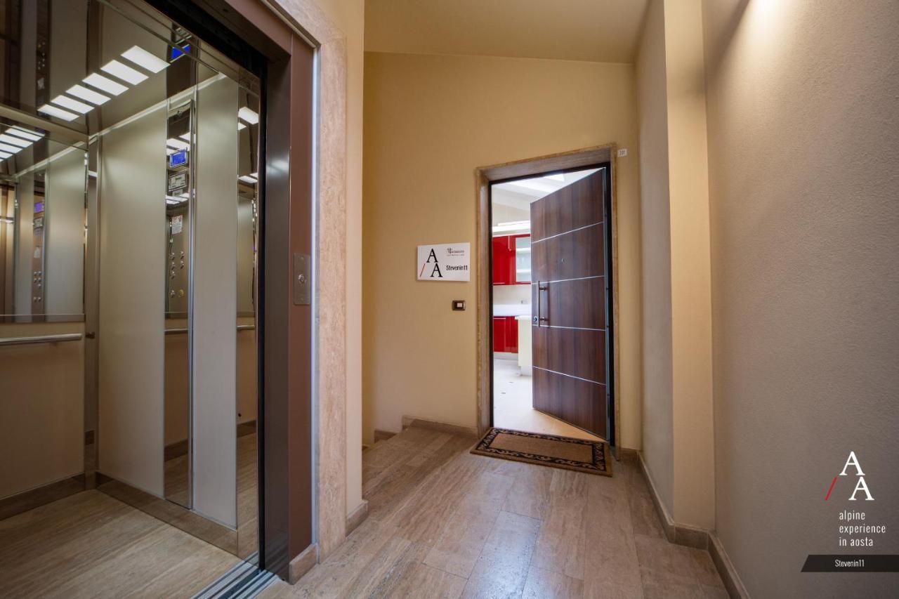 Alp Apartments Ski & Bike - Stevenin11 อาออสตา ภายนอก รูปภาพ